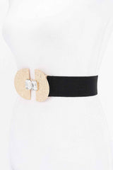 Metal Buckle Elastic Belt