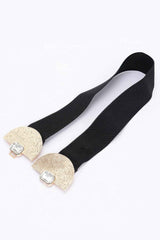 Metal Buckle Elastic Belt