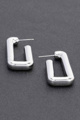 Metal Gold Dip Earring