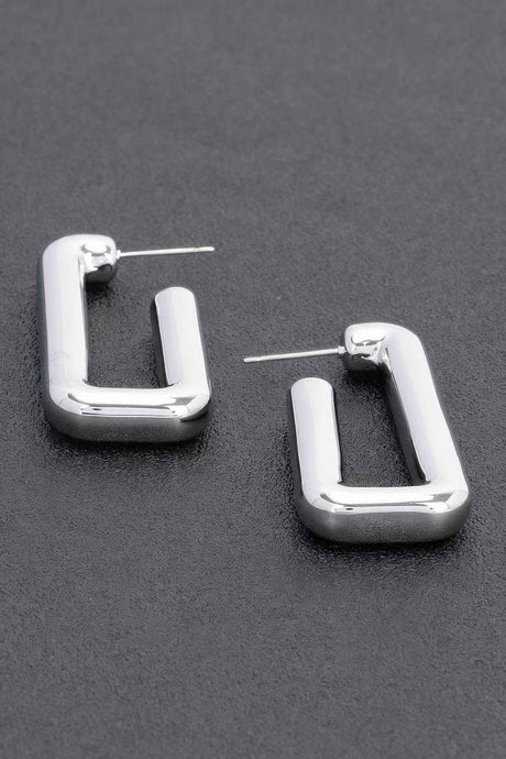 Metal Gold Dip Earring