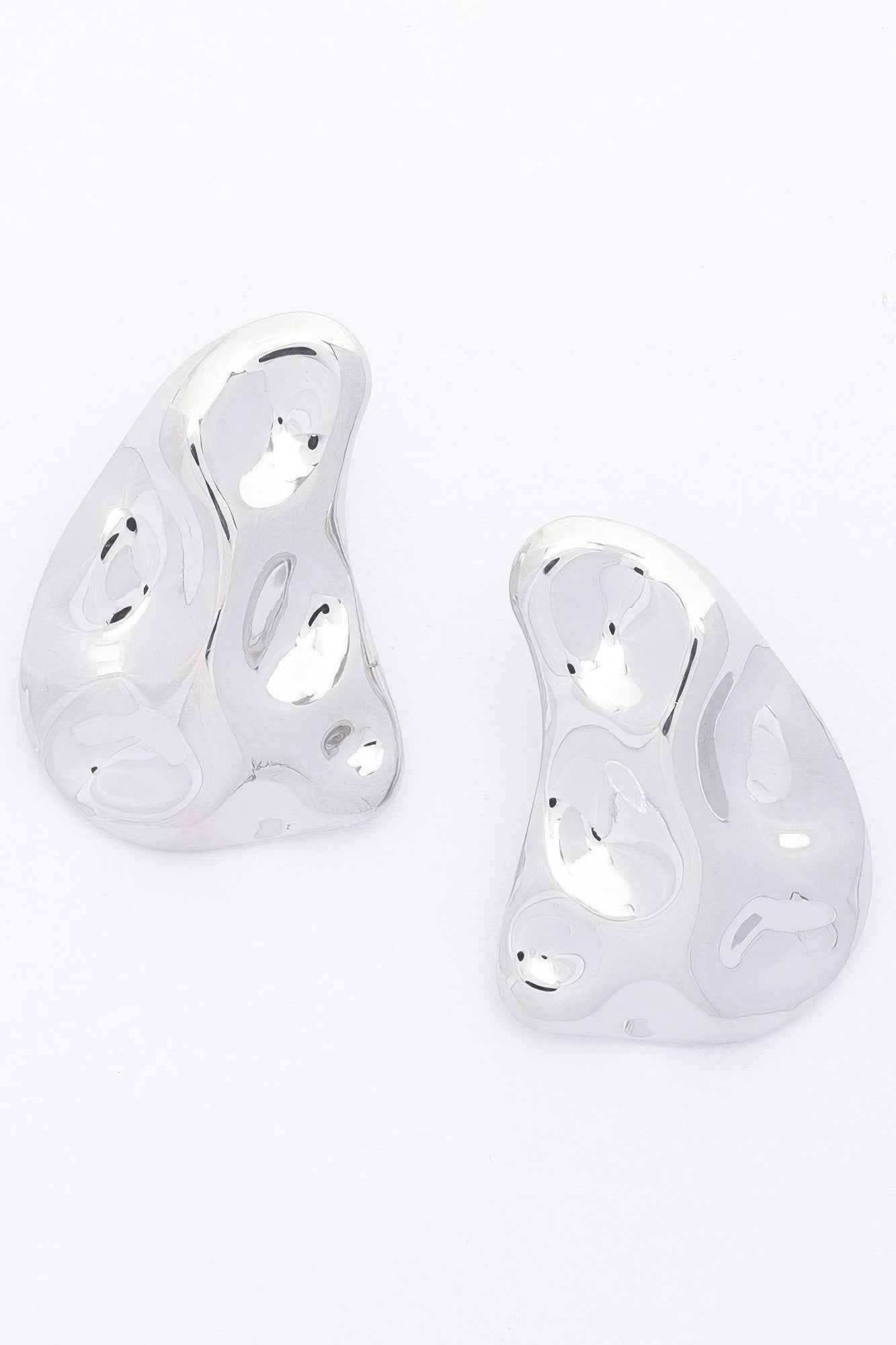 Metal Gold Dip Earring