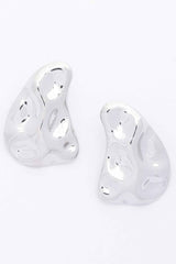 Metal Gold Dip Earring