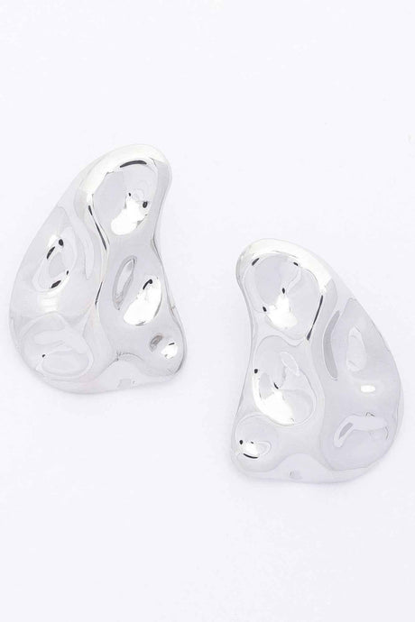 Metal Gold Dip Earring