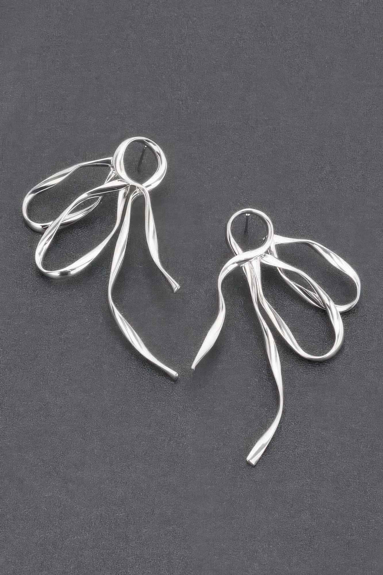 Metal Gold Dip Earring