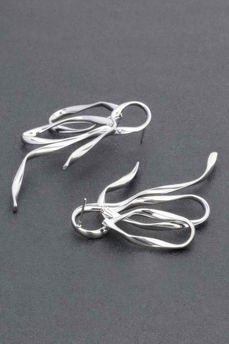 Metal Gold Dip Earring