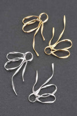 Metal Gold Dip Earring