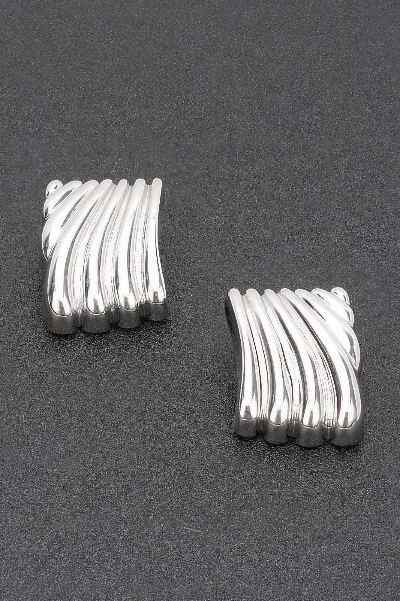 Gold Plated Metal Earring