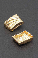 Gold Plated Metal Earring