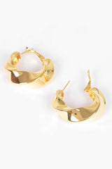 Metal Gold Plated Earring