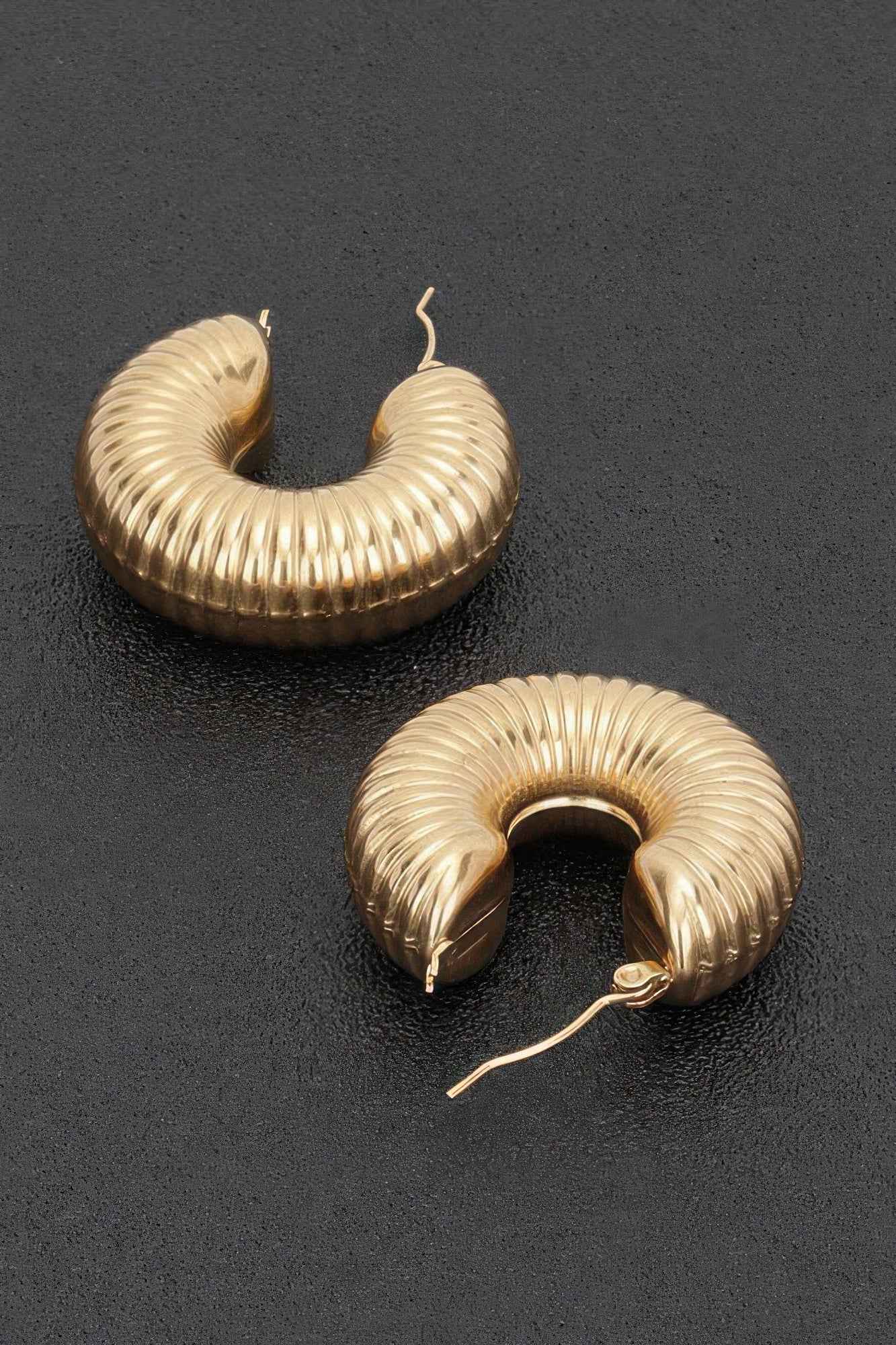 Vintage Gold Plated Earring