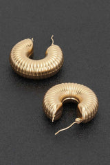 Vintage Gold Plated Earring