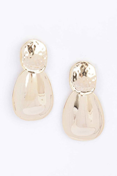 Gold Plated Metal Earring