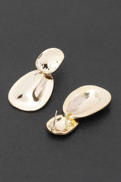 Gold Plated Metal Earring