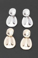 Gold Plated Metal Earring