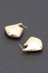 Gold Plated Metal Earring