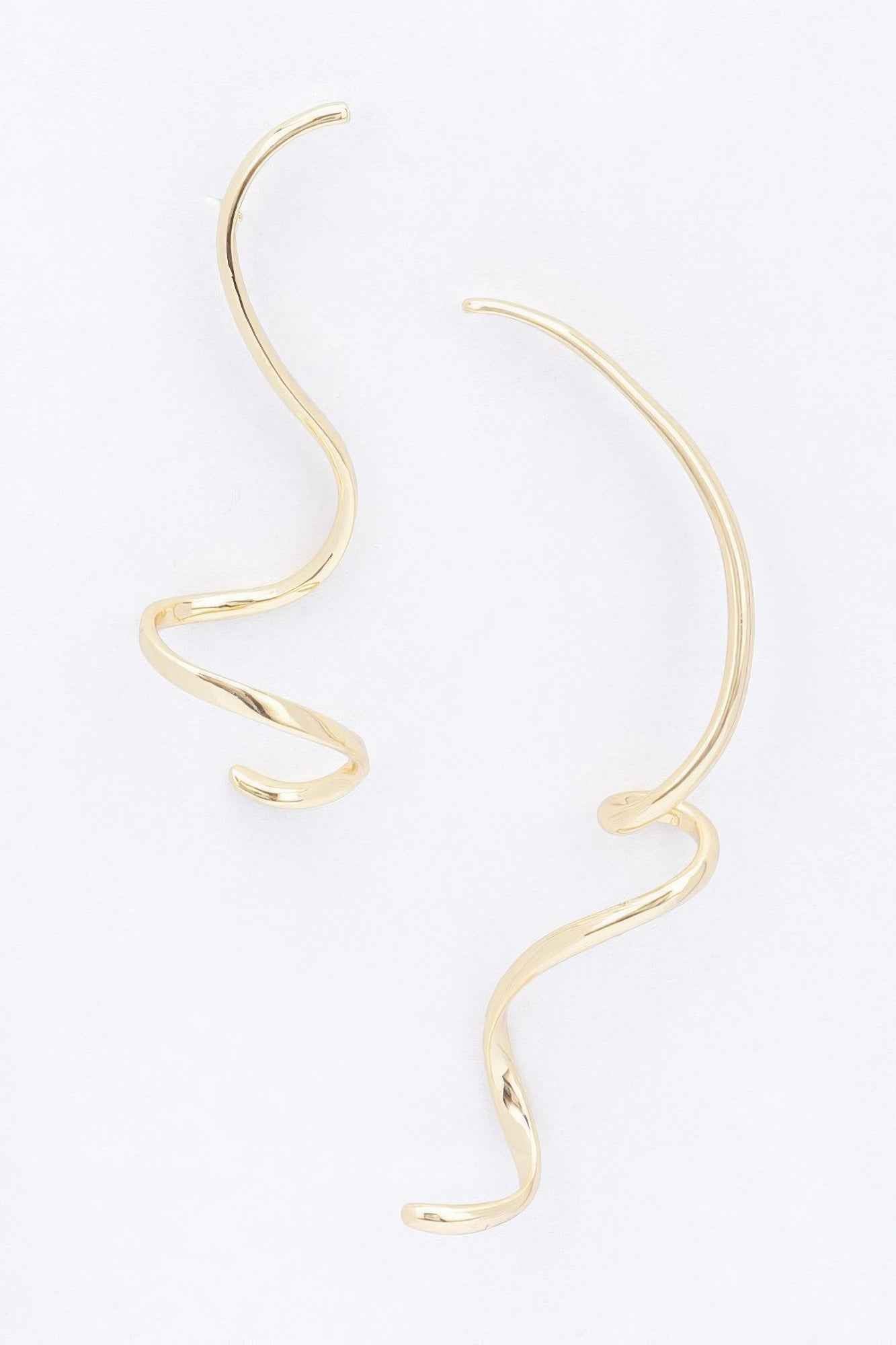 Gold Plated Metal Earring