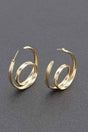 Gold Plated Metal Earring