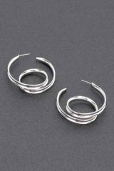 Gold Plated Metal Earring