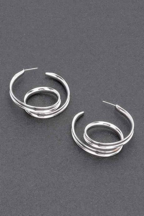 Gold Plated Metal Earring