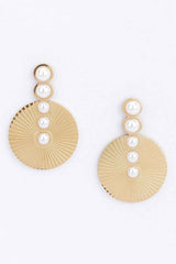 Faux Pearl Vintage Earring