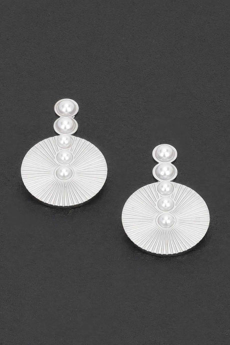 Faux Pearl Vintage Earring