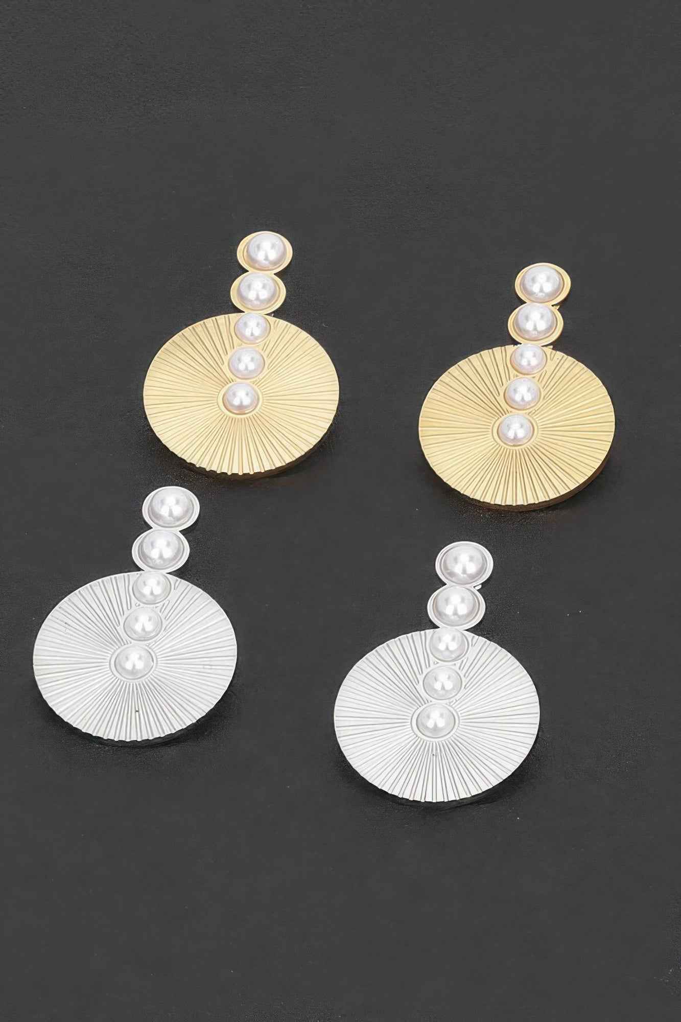 Faux Pearl Vintage Earring