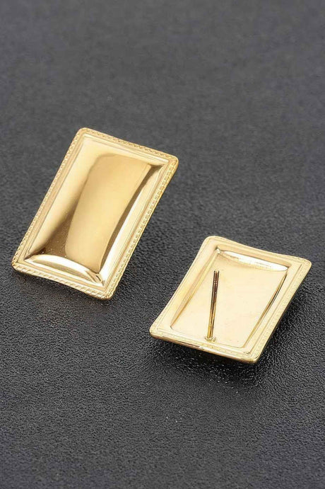 Gold Plated Metal Earring