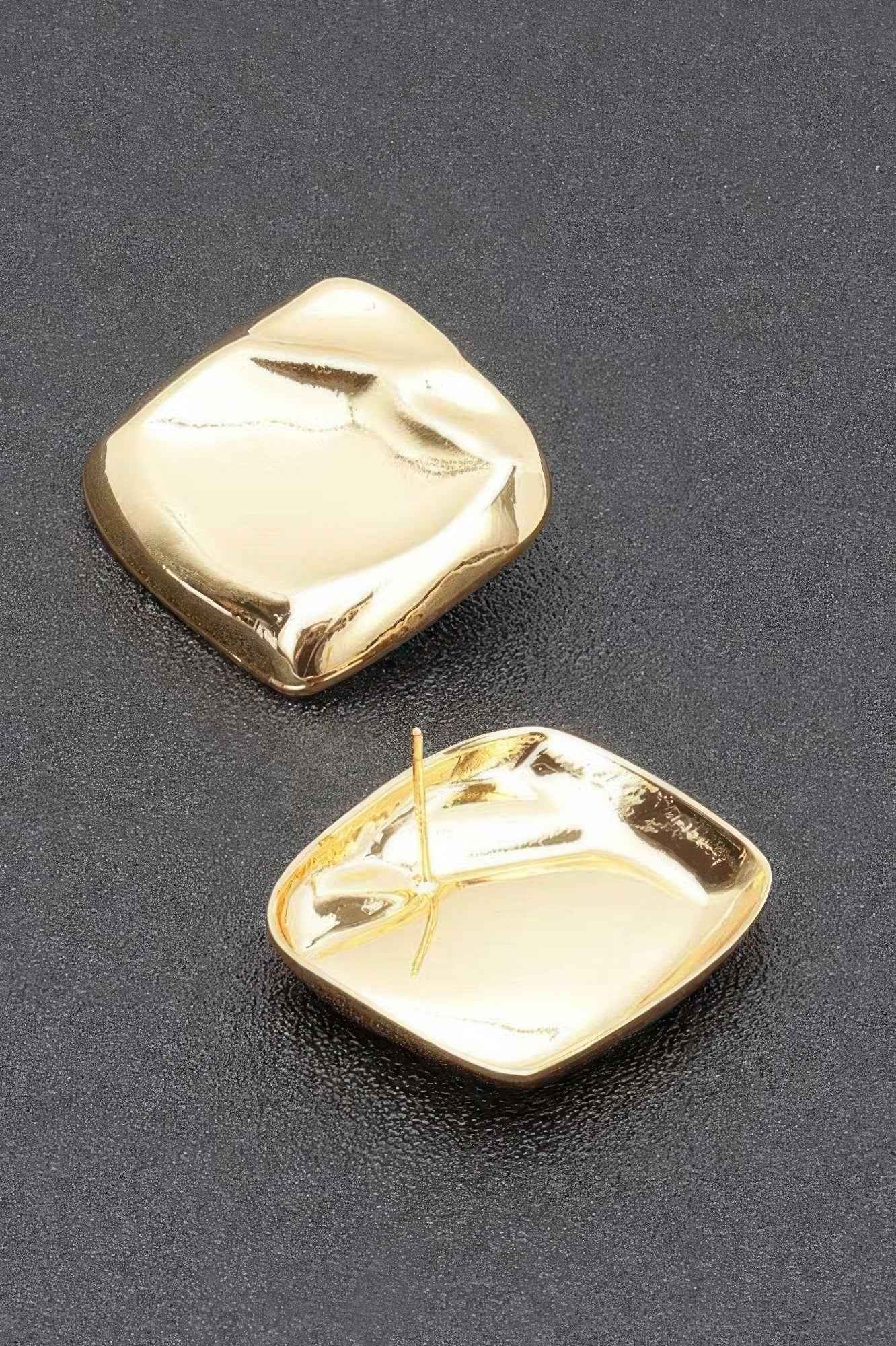 Gold Plated Metal Earring