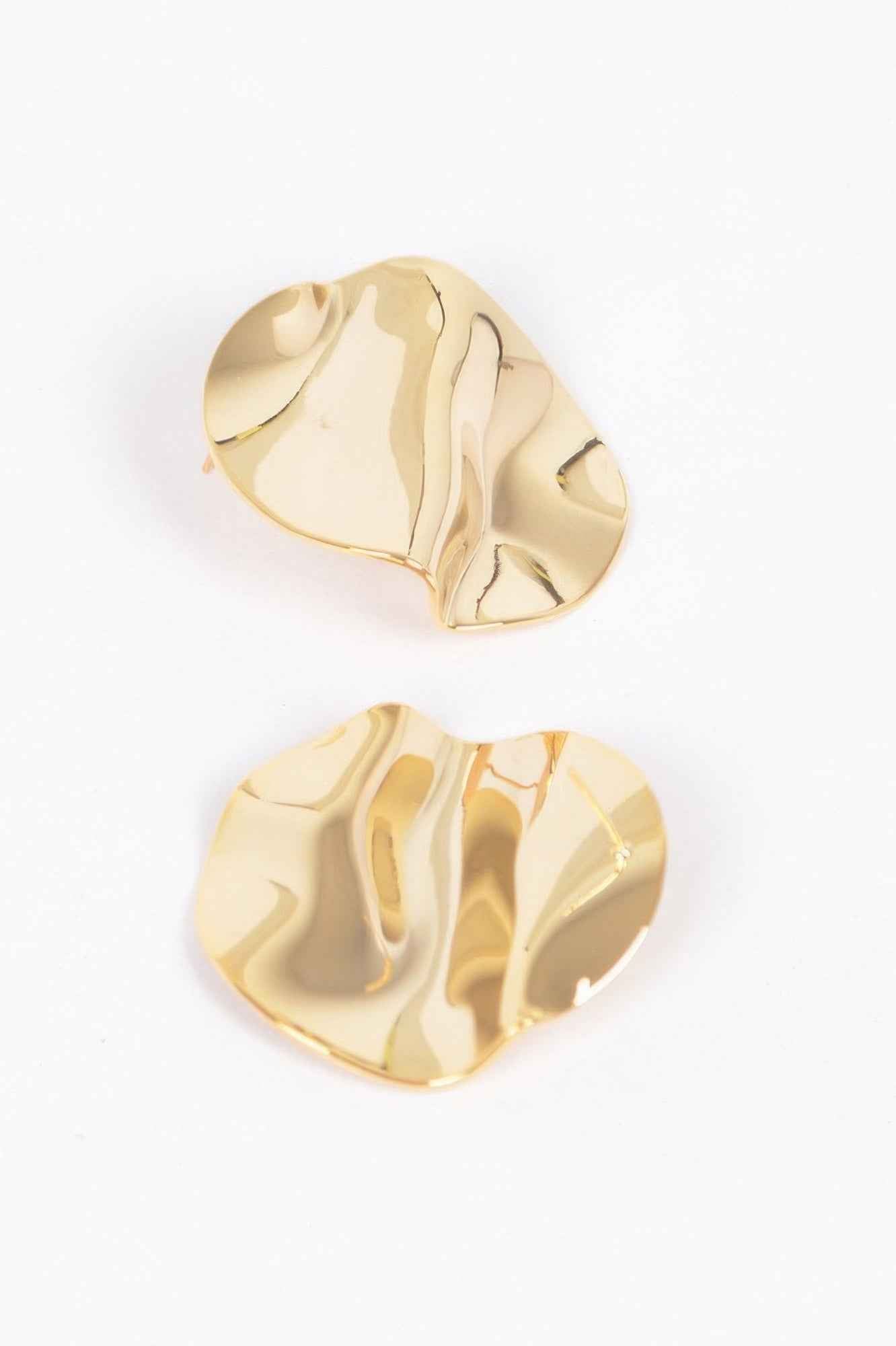 Metal Gold Plated Earring