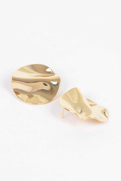 Metal Gold Plated Earring