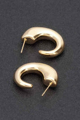 Metal Vintage Hoop Earring