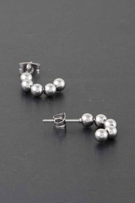 Metal Bead Earrings
