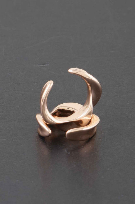 Twist Of Elegance Plated Earrings