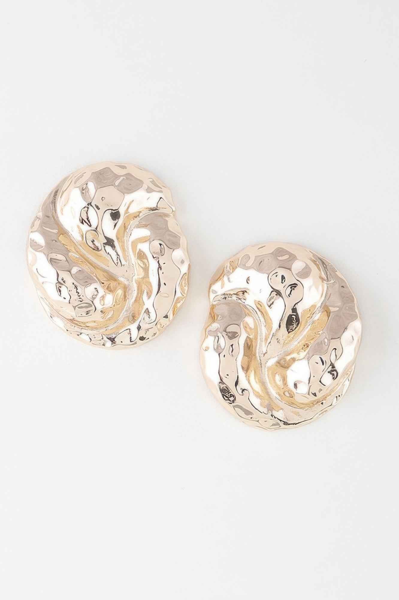 Golden Twist Earrings