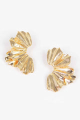 Metal Gold Plated Earring