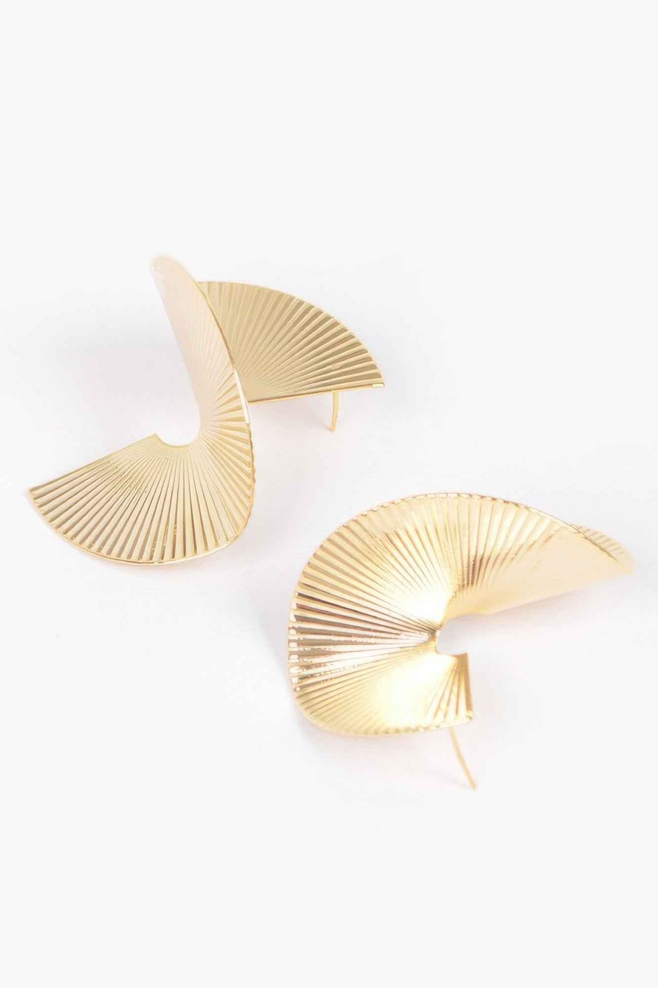 Metal Gold Plated Earring