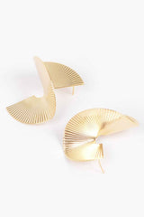 Metal Gold Plated Earring