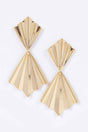 Metal Gold Plated Earring