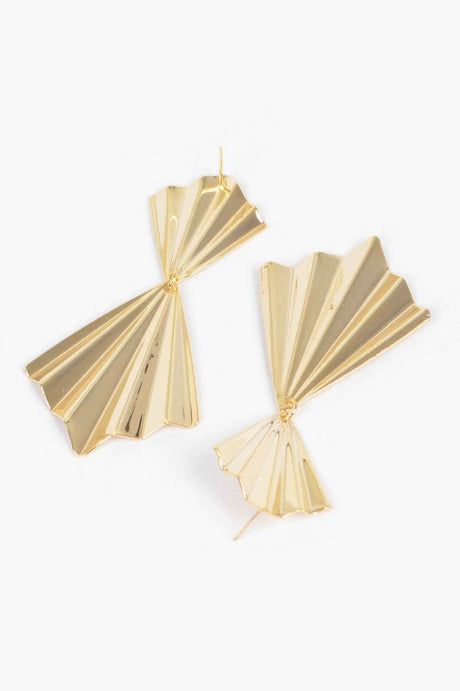 Metal Gold Plated Earring