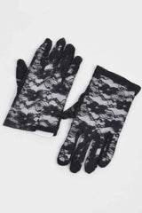 Flower Fishnet Glove