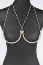 Rhinestone Bra Chain