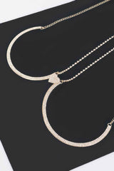 Rhinestone Bra Chain