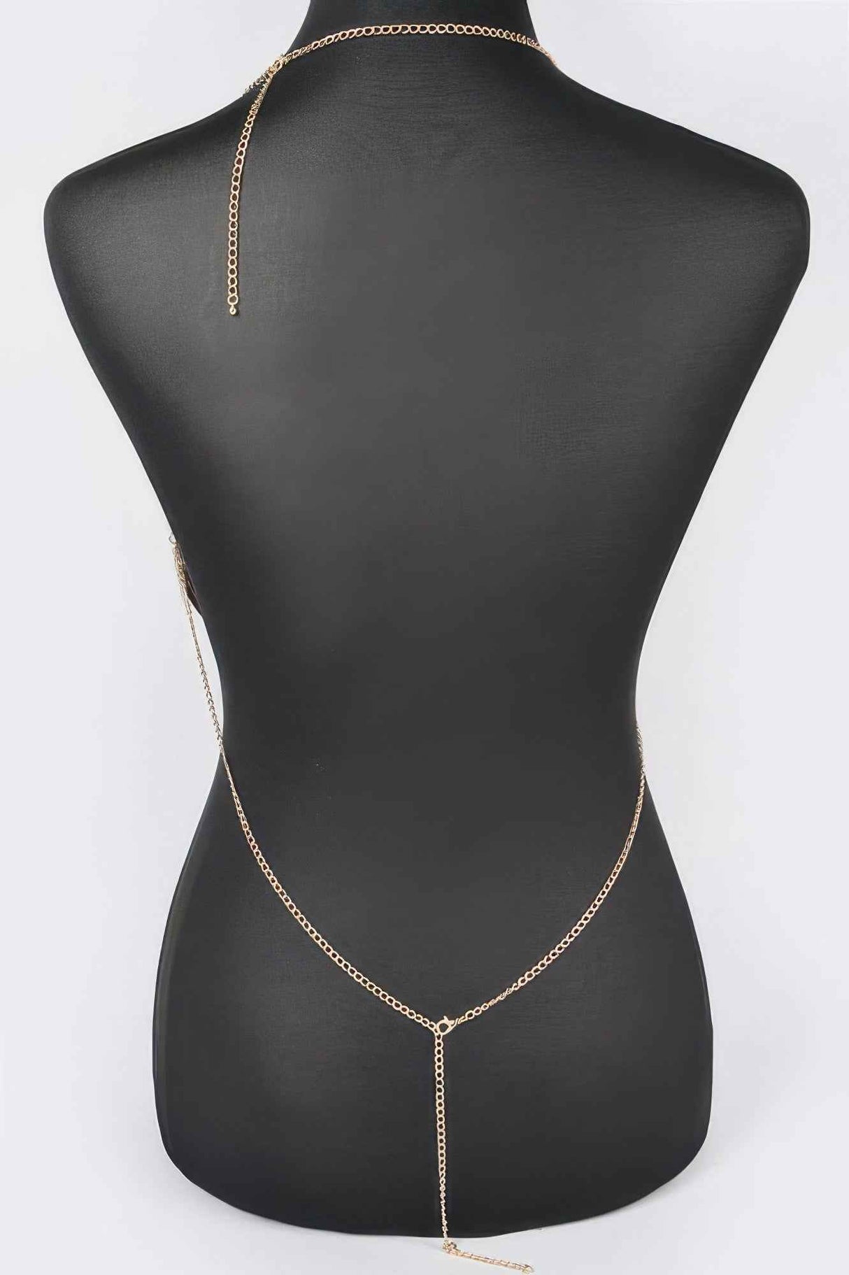 Rhinestone Bra Chain