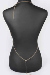 Rhinestone Bra Chain