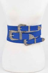 Multi Buckles Elastic Belt