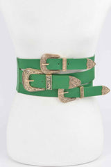 Multi Buckles Elastic Belt