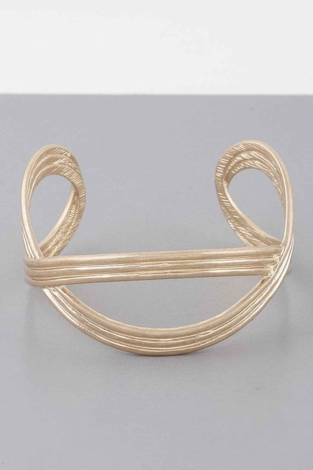 Twisted Open Cuff Bracelet