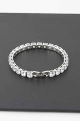 Jeweled Rhinestone Clasp Bracelet