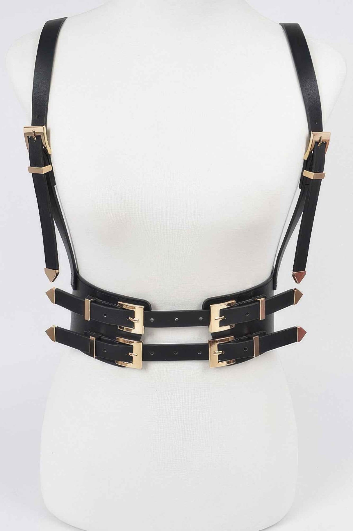 Multi Buckle Harness Belt