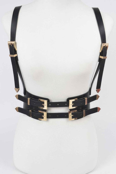 Multi Buckle Harness Belt